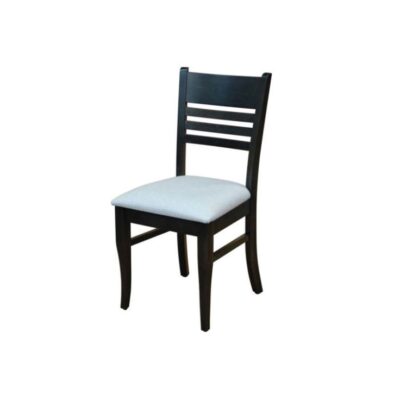 Alex wooden chair with choice of seat material