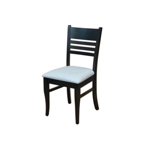 Alex wooden chair with choice of seat material