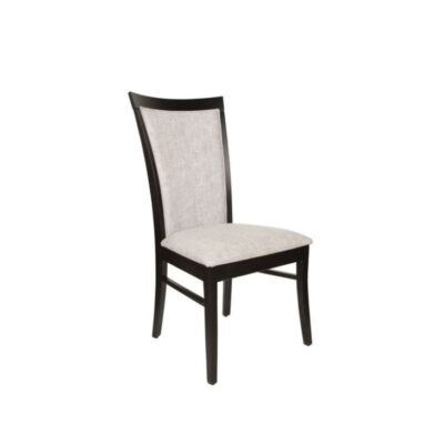 Belwood fabric and wooden chair