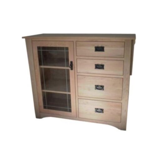 Costa Sideboard with 4 drawers on the side and 1 door