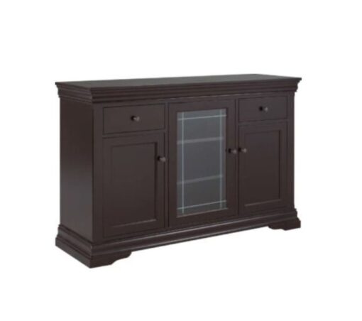 Empress sideboard with 3 doors - 1 glass, and 2 drawers