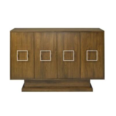 Exchange Place sideboard with 4 doors and 2 drawers inside the doors