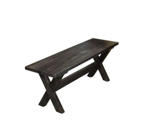 Muskoka wooden bench