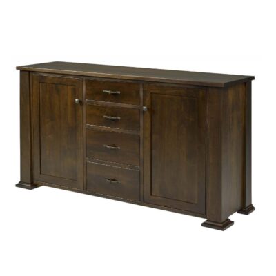 Notthingham sideboard with 2 doors and 4 drawers