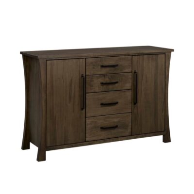 Roxwell sideboard with 2 doors and 4 center drawers