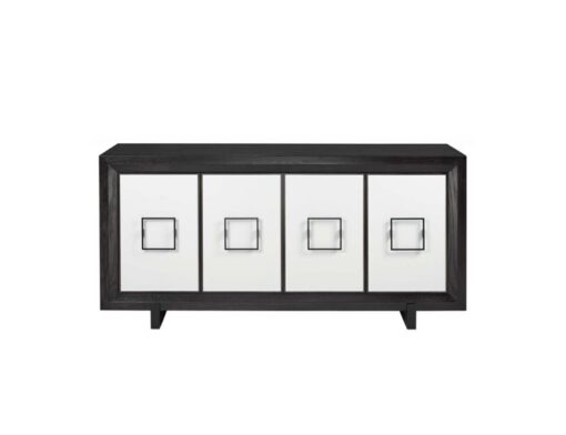 Wright sideboard with 4 doors and 2 drawers, 1 inside each set of doors