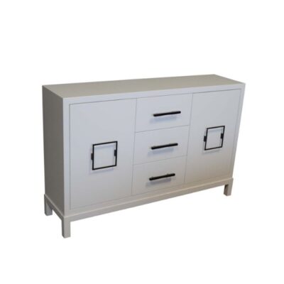 Zeven sideboard with 2 doors and 3 center drawers