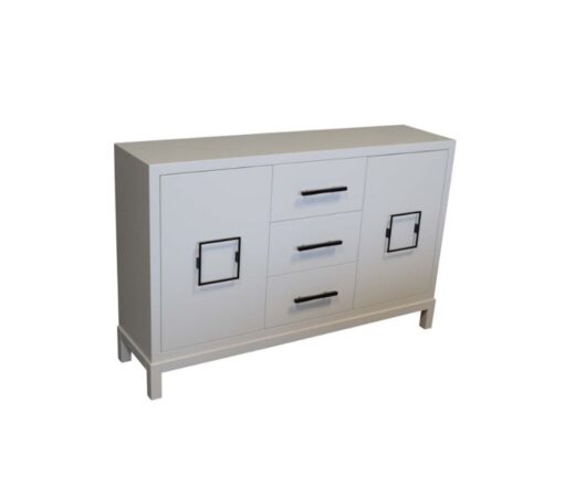 Zeven sideboard with 2 doors and 3 center drawers